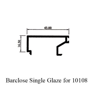 10cm Type Barclose Single Glazed
