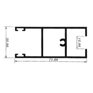 10cm Shutter Bottom Single Glazed