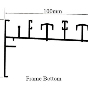 Frame Bottom 10cm