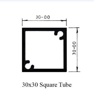 30x30mm Square Tube