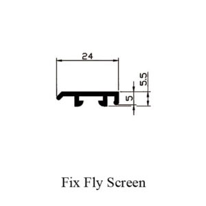 5.5cm Fix Fly Screen