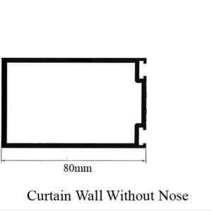 Curtain Wall Without Nose