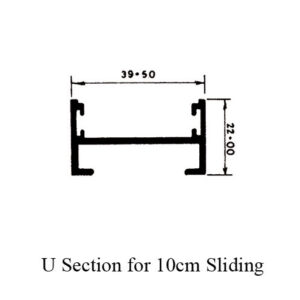 10cm U Section