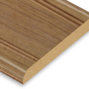 AGT Teak Matte Post-Formed PVC High Glossy MDF Panel – Premium Quality