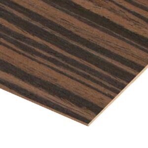 3mm Ebony Veneered MDF Sheet One Side – Premium Quality Board