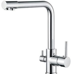 Kitchen Purification Sink Mixer Tap with Swivel Spout & Extra Inlet for Drinking Water