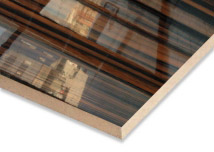 Ebony #E PVC High Glossy AGT MDF Panel